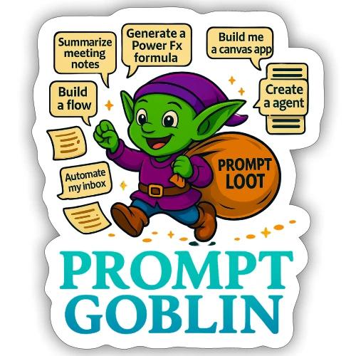 Prompt Goblin - Sticker