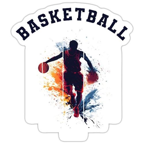 Basketball Never Stops - Sticker