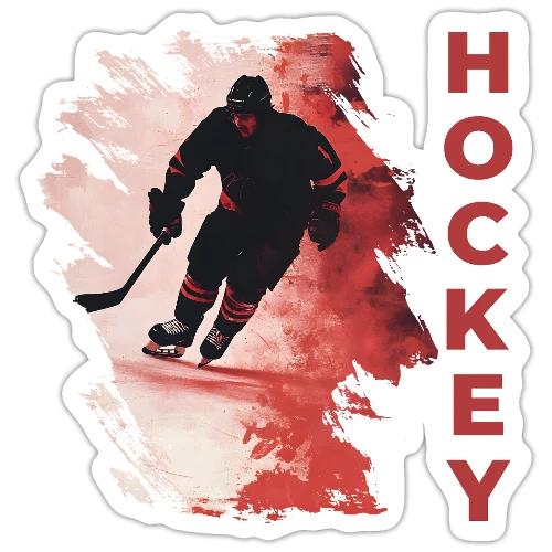 Hockey Fire - Sticker