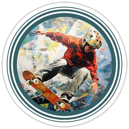 Skateboarding Fuel - Sticker