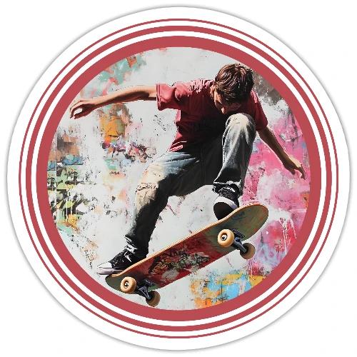 Skateboarding Soul - Sticker