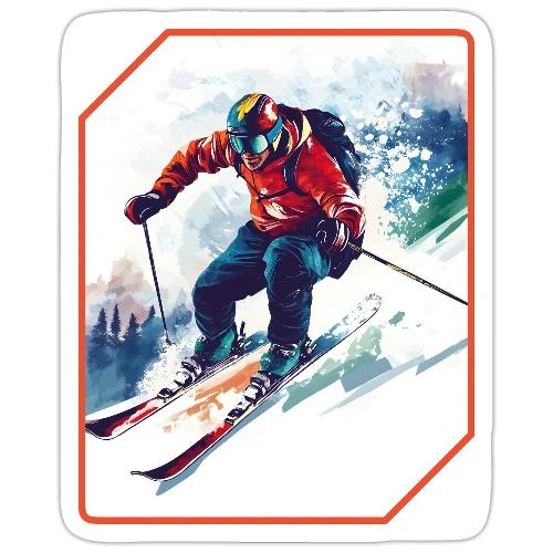 Skiing is Life - Sticker