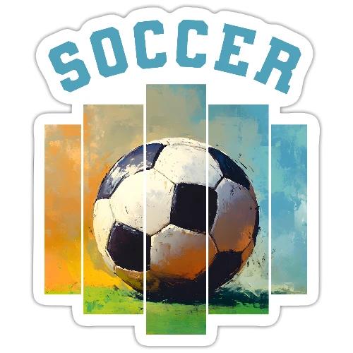 Soccer Ball Vibes - Sticker