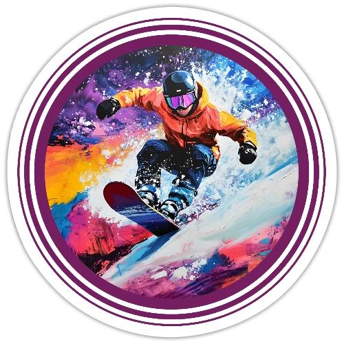 Snowboarding Spirit - Sticker