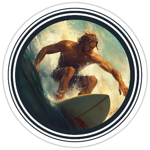 Surfing Rush - Sticker