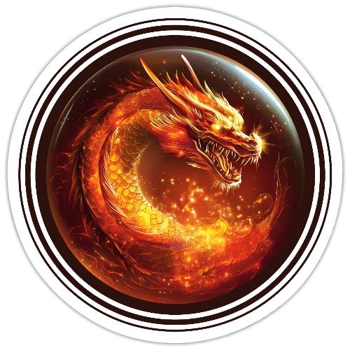 Shadow Dragon Rise - Sticker