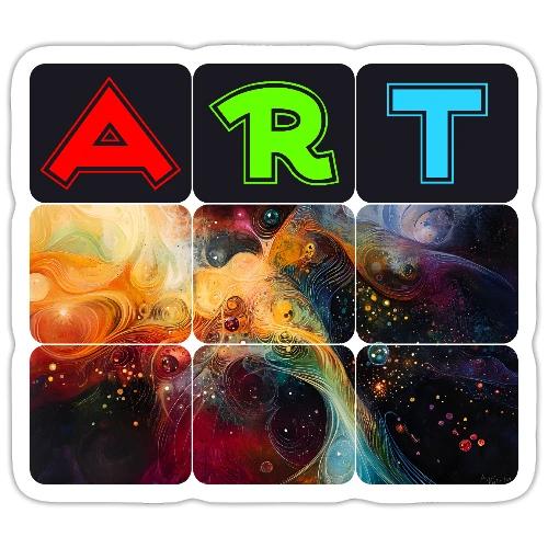 Waves of Art - Sticker
