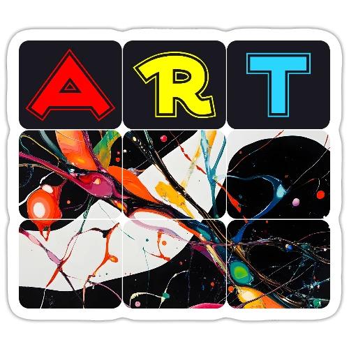 Art in Motion: Color Unleashed - Sticker
