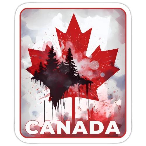 Canada's Maple Leaf Pride - Sticker