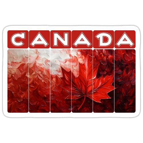 Canada Painted Pride - Sticker