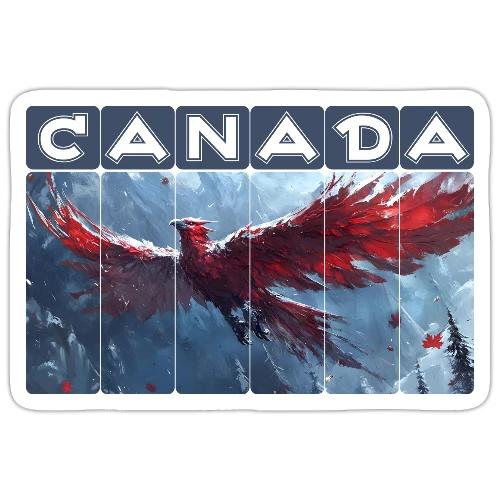 Canada Rising - Sticker