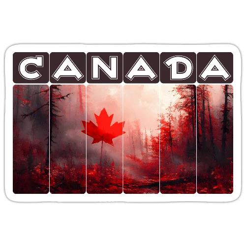 Canada Nature Vibes - Sticker