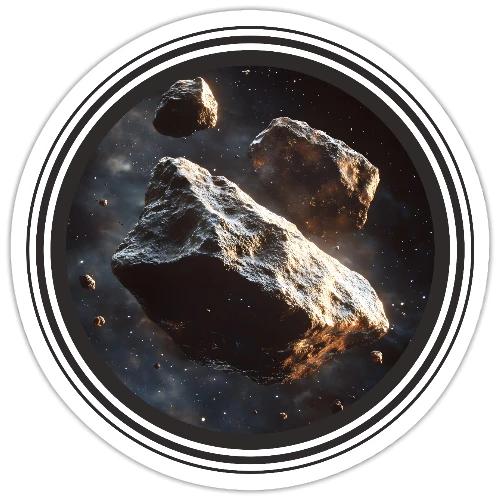 Asteroids Frontier - Sticker