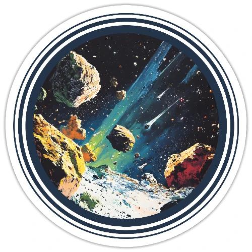 Celestial Collision - Sticker