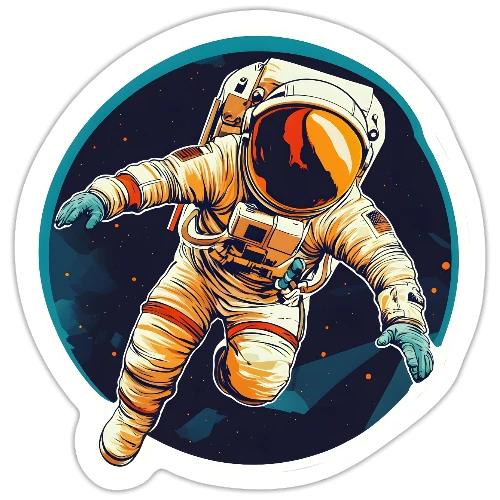 Astronaut: Dream, explore, discover! - Sticker