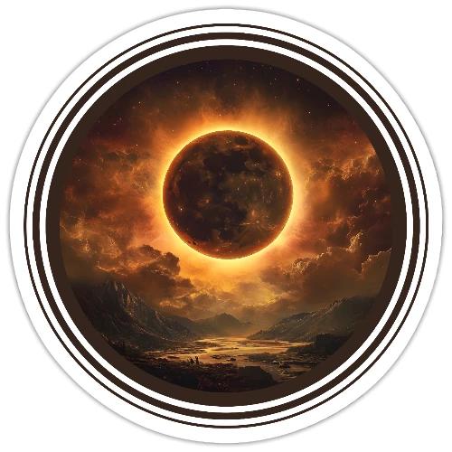 Eclipse Canvas - Sticker