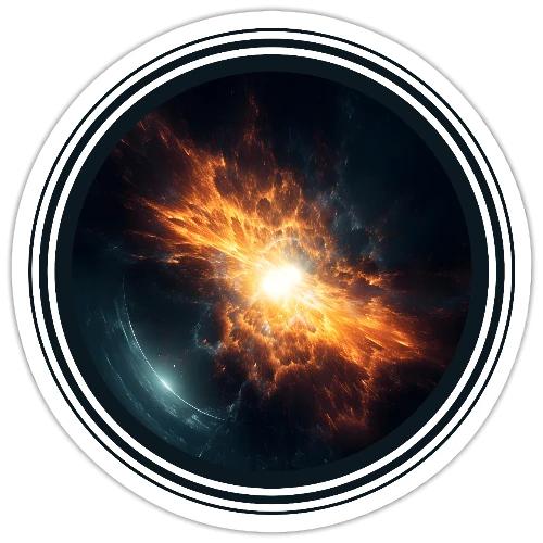 Supernova: cosmic explosion - Sticker