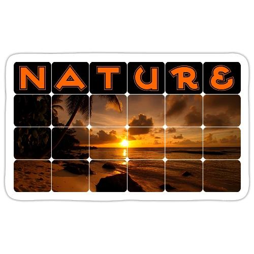 Nature: Golden Hour Escape - Sticker