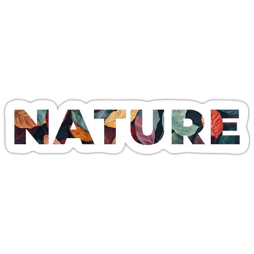 Nature in Every Letter - Sticker