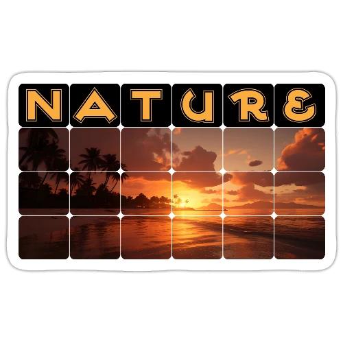 Nature: Sunset Serenity - Sticker