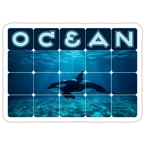 Ocean: Orca in Motion - Sticker