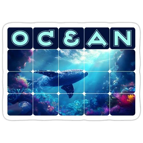 Ocean: Whale’s Path - Sticker