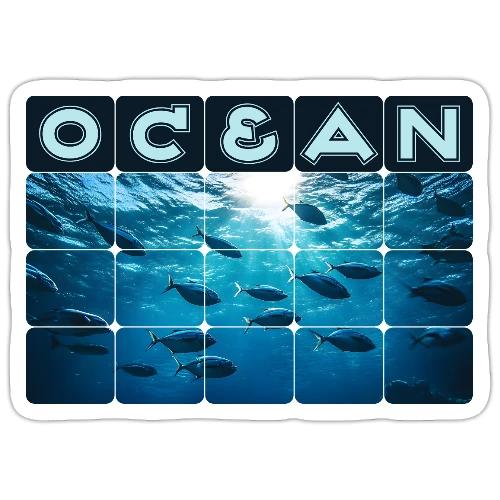 Ocean: Silver Tide - Sticker