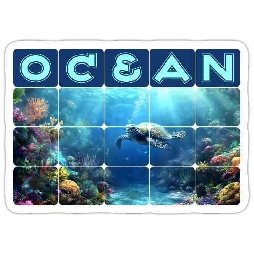 Ocean: Turtle Drift - Sticker