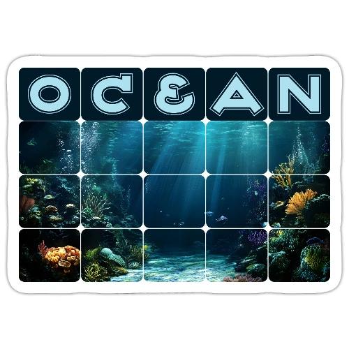 Ocean: Rainbow Reef Life - Sticker