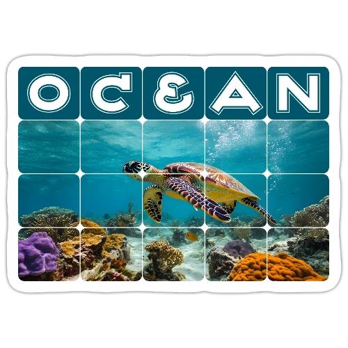 Ocean: Gentle Voyager - Sticker