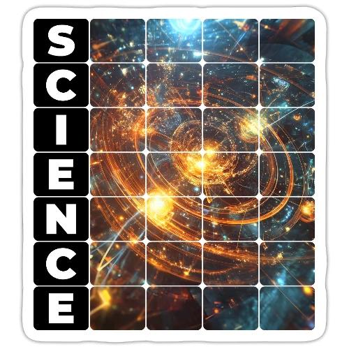 Golden Core of Science - Sticker