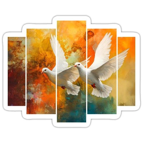 Wings of Peace - Sticker