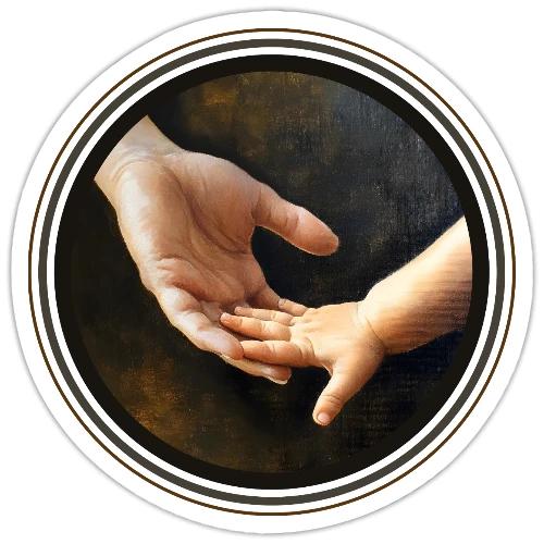 Hand in hand - Sticker