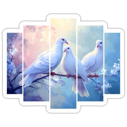 Symbols of Peace and Serenity - Sticker