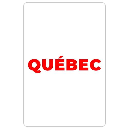 Quebec Declaration - Sticker