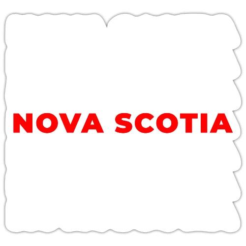 Nova Scotia Script - Sticker