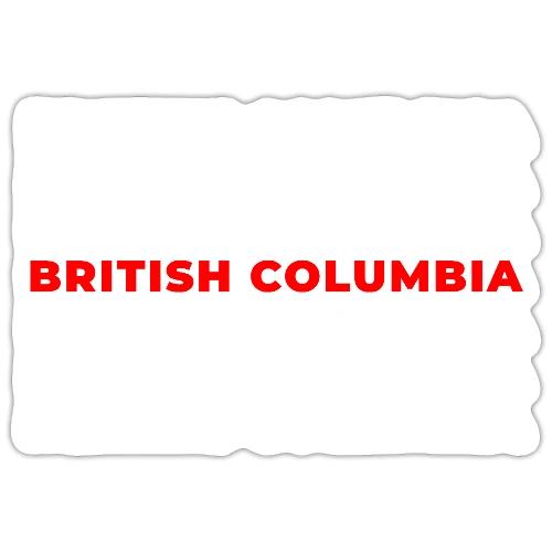 British Columbia Bold - Sticker