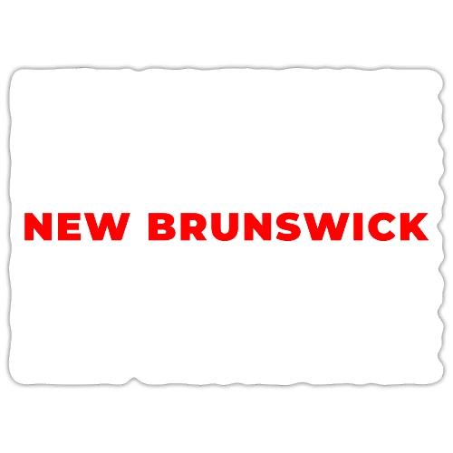 New Brunswick Style - Sticker