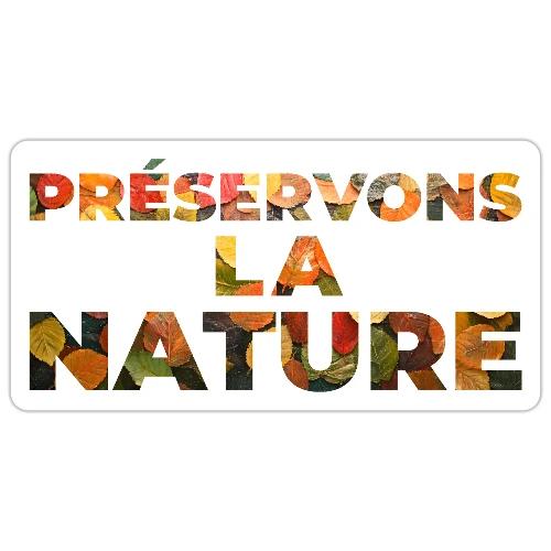 Preserving nature - Sticker