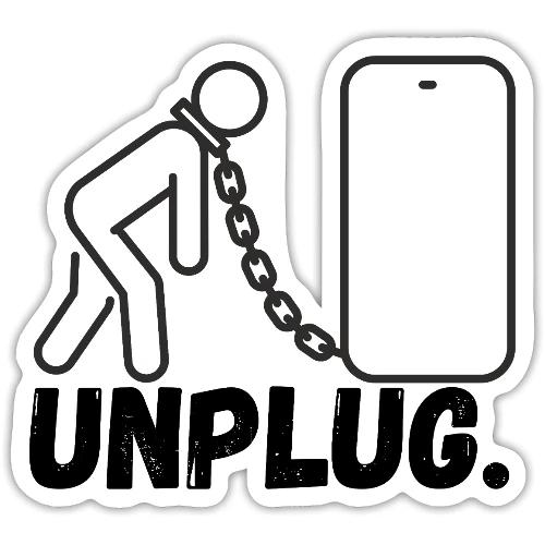 Unplug Series - Sticker