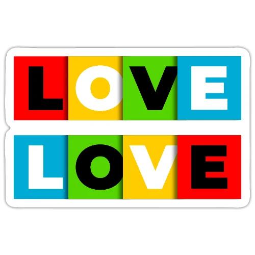 Love in Color - Sticker