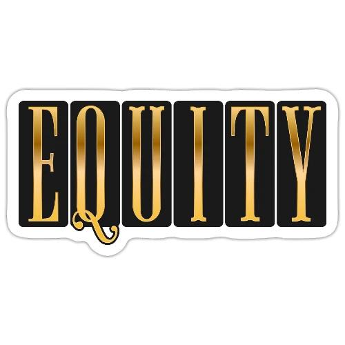 Golden Equity - Sticker