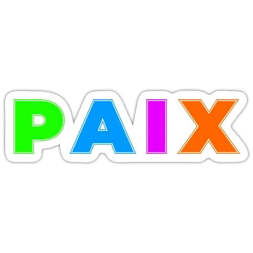 Peace in Colour - Sticker