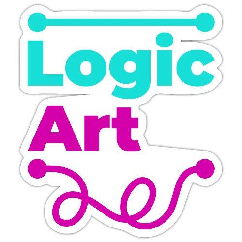 Art vs Logic - Sticker