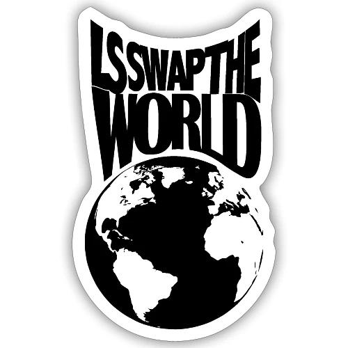 LS SWAP THE WORLD - Sticker