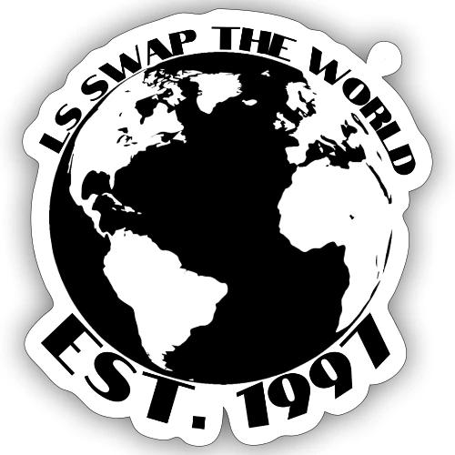 LS SWAP THE WORLD Est. 1997 - Sticker