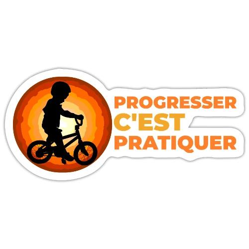 On the Move Towards Progress - Sticker