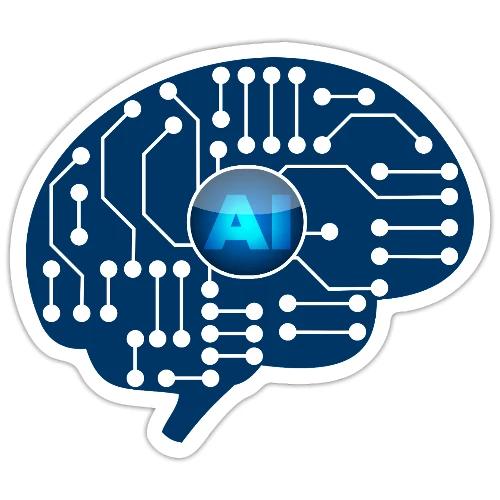 AI: Mind Wired - Sticker