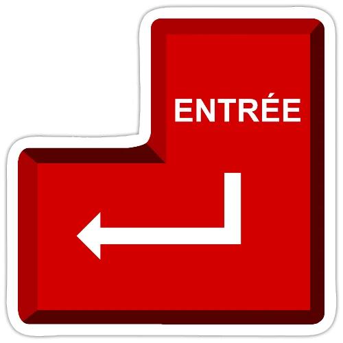 Press Enter - Sticker