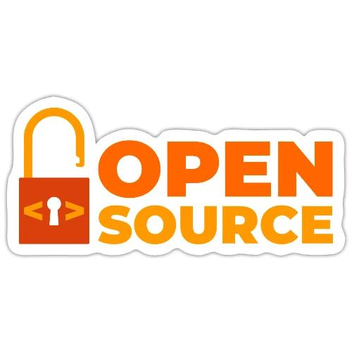 Open Source: Code is Freedom - Sticker